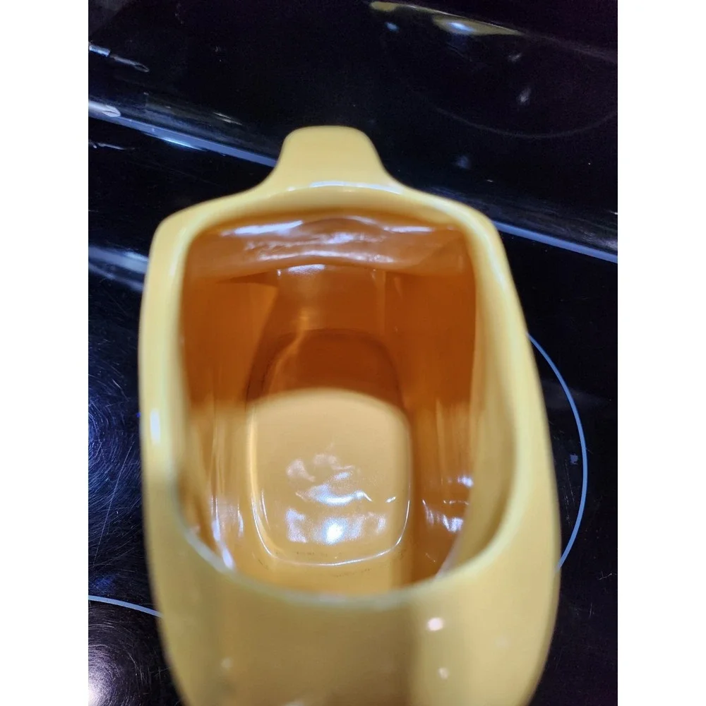 Vintage~Retro~Homer Laughlin~Fiesta~Yellow~Disc~6